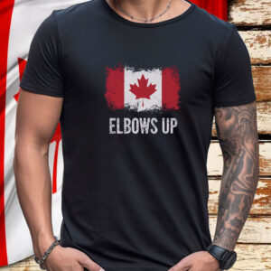 Elbows Up Canada, Canada Stron T-Shirt