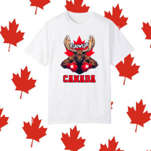Elbows Up Canada, Canadian Flag T-Shirt