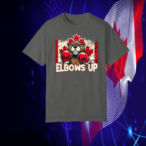 Elbows Up Canada, Canadian Hockey Culture T-Shirt