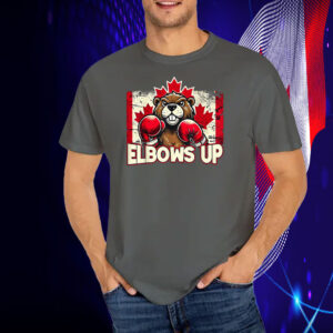 Elbows Up Canada, Canadian Hockey Culture T-Shirt
