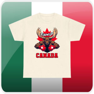 Elbows Up Canada, Canadian Hockey Culture T-Shirt