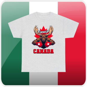Elbows Up Canada, Canadian Hockey Culture T-Shirt