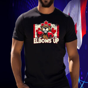 Elbows Up Canada, Canadian Hockey Culture T-Shirt