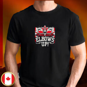 Elbows Up Canada Flag T-Shirts