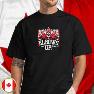 Elbows Up Canada Flag T-Shirts