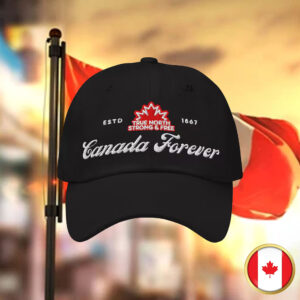 Elbows Up Canada Forever Retro Hat