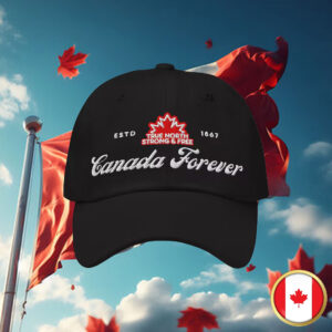 Elbows Up Canada Forever Retro Hat