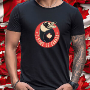 Elbows Up Canada Goose Funny T-Shirt