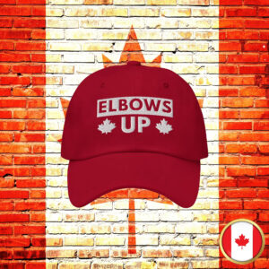 Elbows Up Canada Hat - Embroidered Cap
