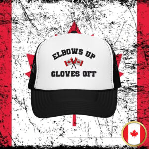 Elbows Up Canada Hat - Never 51 Trucker Cap