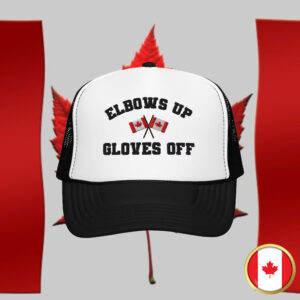 Elbows Up Canada Hat - Never 51 Trucker Cap