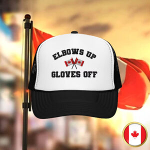 Elbows Up Canada Hat - Never 51 Trucker Cap