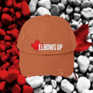 Elbows Up Canada Hat, True North Strong and Free Hat
