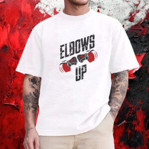 Elbows Up Canada Hockey Gloves Jersey T-Shirt