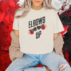 Elbows Up Canada Hockey Gloves Jersey T-Shirt