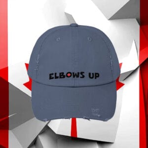 Elbows Up Canada Mesh Cap - Canadian Hat