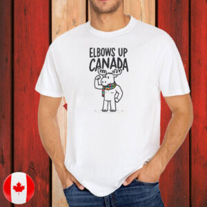 Elbows Up Canada Moose T-Shirt