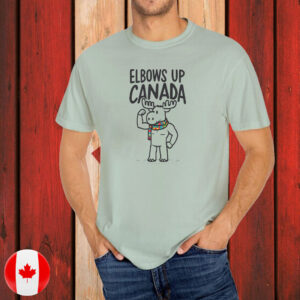 Elbows Up Canada Moose T-Shirt