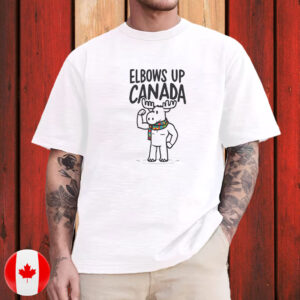Elbows Up Canada Moose T-Shirt