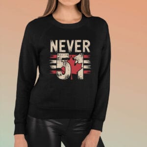 Elbows Up Canada, Never 51, Elbows Up Shirt