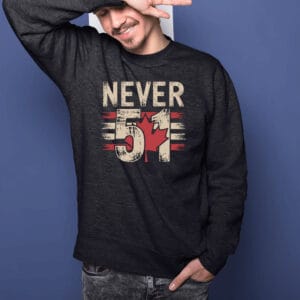 Elbows Up Canada, Never 51, Elbows Up Shirt