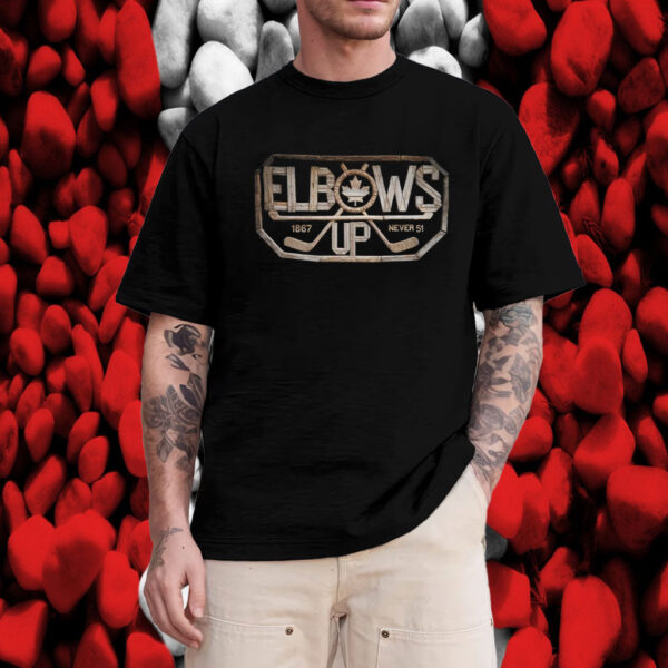 Elbows Up Canada Never 51 T-Shirts