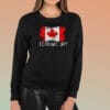 Elbows Up Canada, Never 51, Vintage Canada Shirt