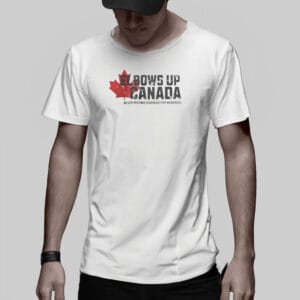 Elbows Up Canada Never Mistake Kindness For Weakness Shirts