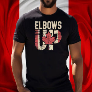 Elbows Up Canada, Proud Canadian, Celebrate Canada Day T-Shirt