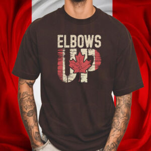Elbows Up Canada, Proud Canadian, Celebrate Canada Day T-Shirt