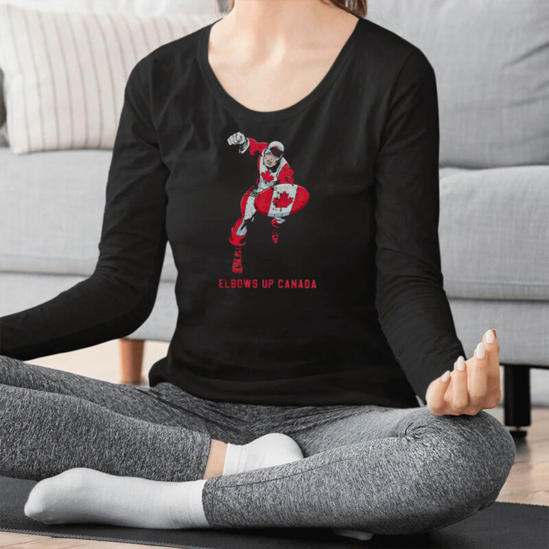 Elbows Up Canada Shirt, Canadian Heritage Shirt