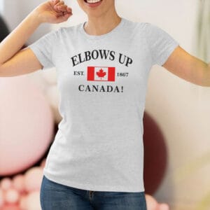 Elbows Up Canada Shirt, Maple Leaf Resistance Tee, Canada is not for sale Tshirt