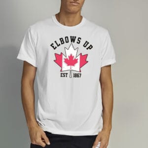 Elbows Up Canada Shirt, True North Pride, Canadian Pride Shirt, Fuck Trump Shirt, Anti Trump Shir