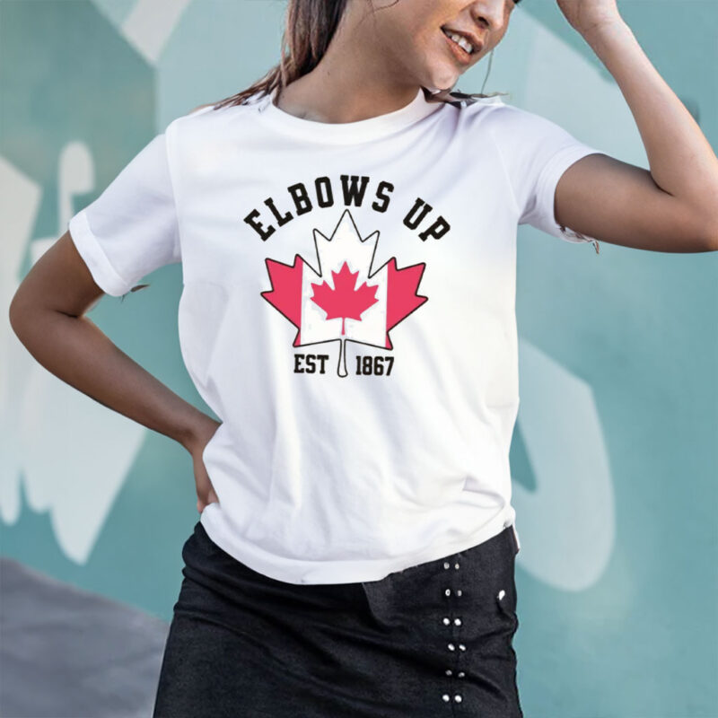Elbows Up Canada Shirt, True North Pride, Canadian Pride Shirt, Fuck Trump Shirt, Anti Trump Shir