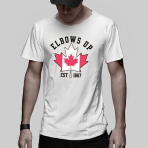 Elbows Up Canada Shirt, True North Pride, Canadian Pride Shirt, Fuck Trump Shirt, Anti Trump Shir