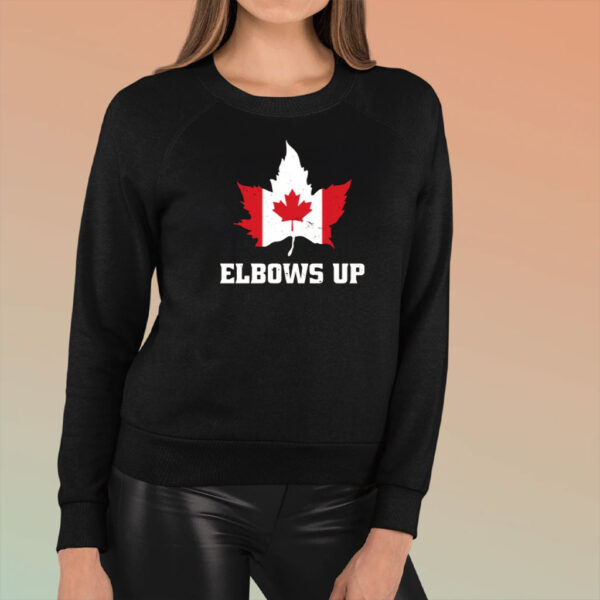 Elbows Up Canada Shirt, True North Strong And Free, Proud Canadian Shirt, Never The 51st State Shirts