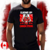 Elbows Up Canada Strong Canada Flag T-Shirts