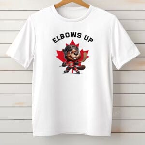Elbows Up Canada Strong T-Shirt - Support Made In Canada
