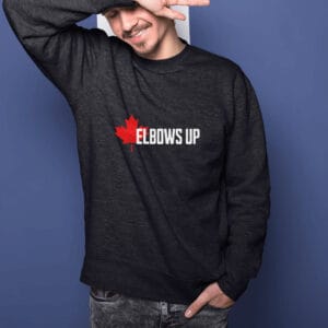 Elbows Up Canada T-Shirt, True North Strong and Free Shirt