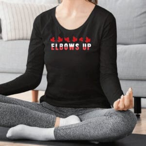 Elbows Up Canada T-Shirts, Elbows Up Canada True North Strong and Free Proud Canadian T-Shirt