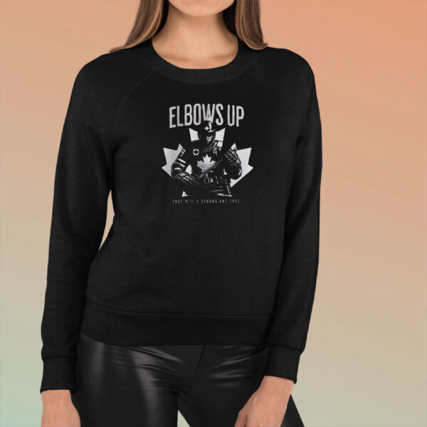 Elbows Up Canada TShirt! Team Canada Hockey Tee, Canada Not For Sale, Canadian Graphic Shirt