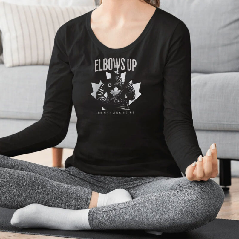 Elbows Up Canada TShirt! Team Canada Hockey Tee, Canada Not For Sale, Canadian Graphic Shirt