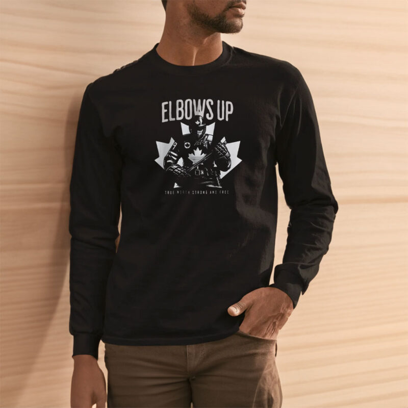 Elbows Up Canada TShirt! Team Canada Hockey Tee, Canada Not For Sale, Canadian Graphic Shirt