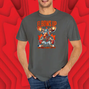 Elbows Up Canada True North Strong And Free T-Shirt