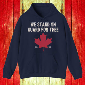 Elbows Up Canada, We Stand on Guard for Thee EST 1867 T-Shirt