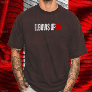 Elbows Up, Canadian Liberal Protest 2025 T-Shirt