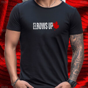 Elbows Up, Canadian Liberal Protest 2025 T-Shirt
