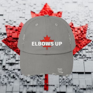 Elbows Up Canadian Wear Canada, Canada is Not for Sale Canada Hat