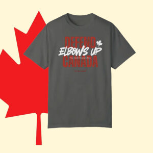 Elbows Up Defend Canada True North Strong Free T-Shirt