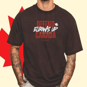 Elbows Up Defend Canada True North Strong Free T-Shirt